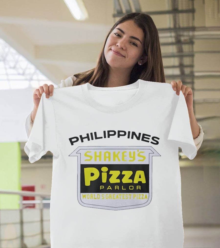 Philippines Shakey's Pizza Parlor World's Greatest Pizza T-Shirt