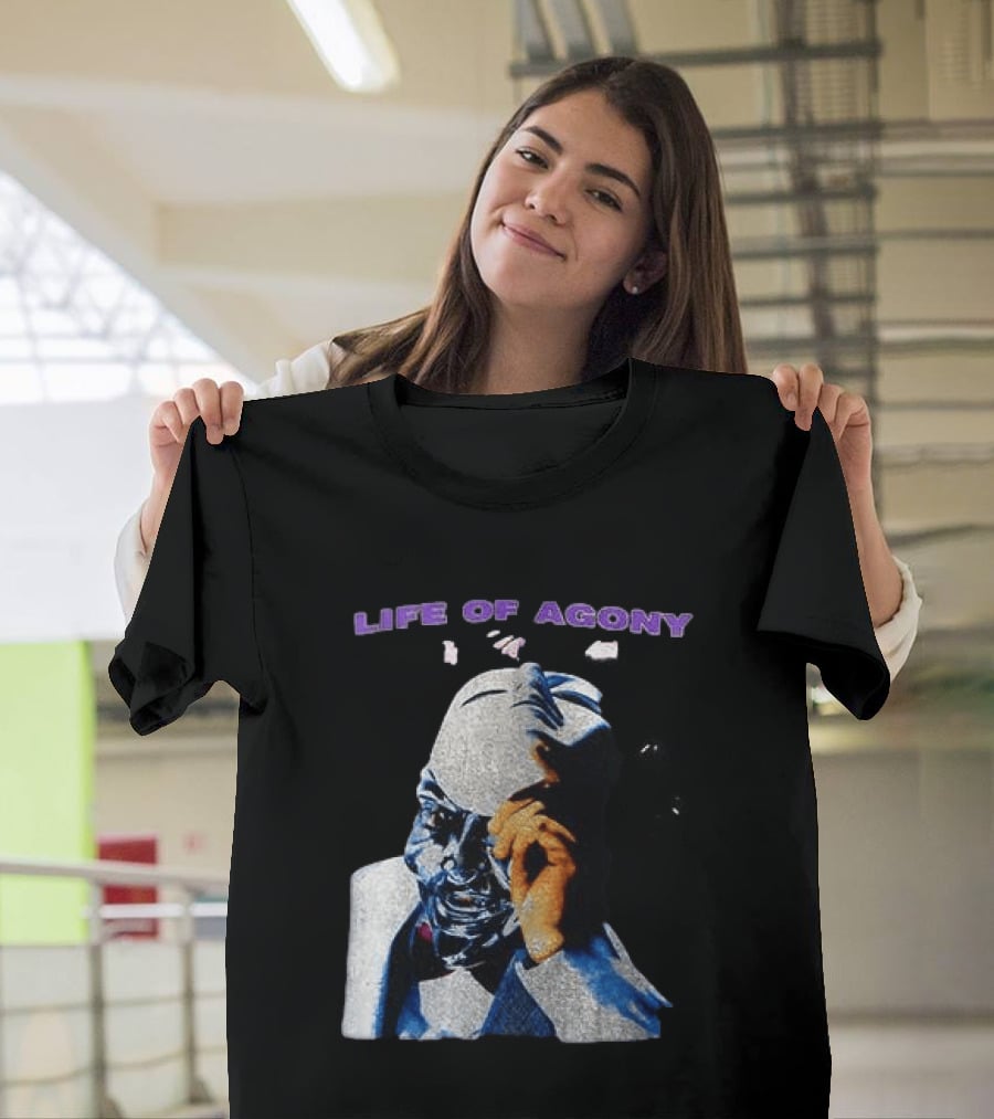 Life Of Agony Ugly Masked Face T-Shirt