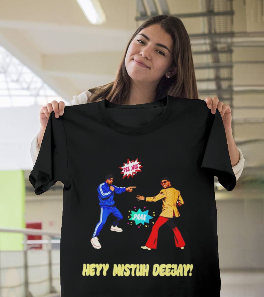 DJ Pee Wee Vs .Paak Heyy Mistuh Deejay The Romantic Tour Live 2026 T-Shirt