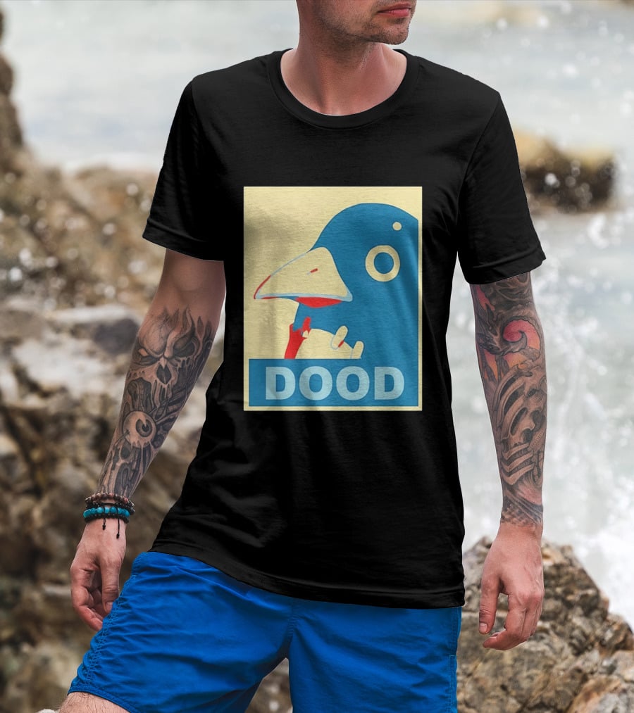 Dood Bird Art Pop T-Shirt
