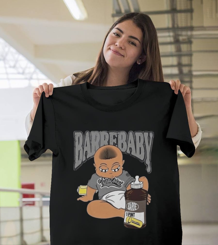 Barrebaby Lil Wayne Syrup 1 Pint Vintage Baby Cartoon T-Shirt