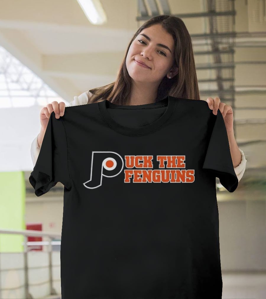 Philadelphia Flyers Puck The Fenguins T-Shirt