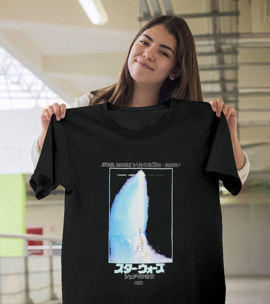 Kith X Star Wars Japanese Return Of The Jedi Philip Lipschutz Replica T-Shirt