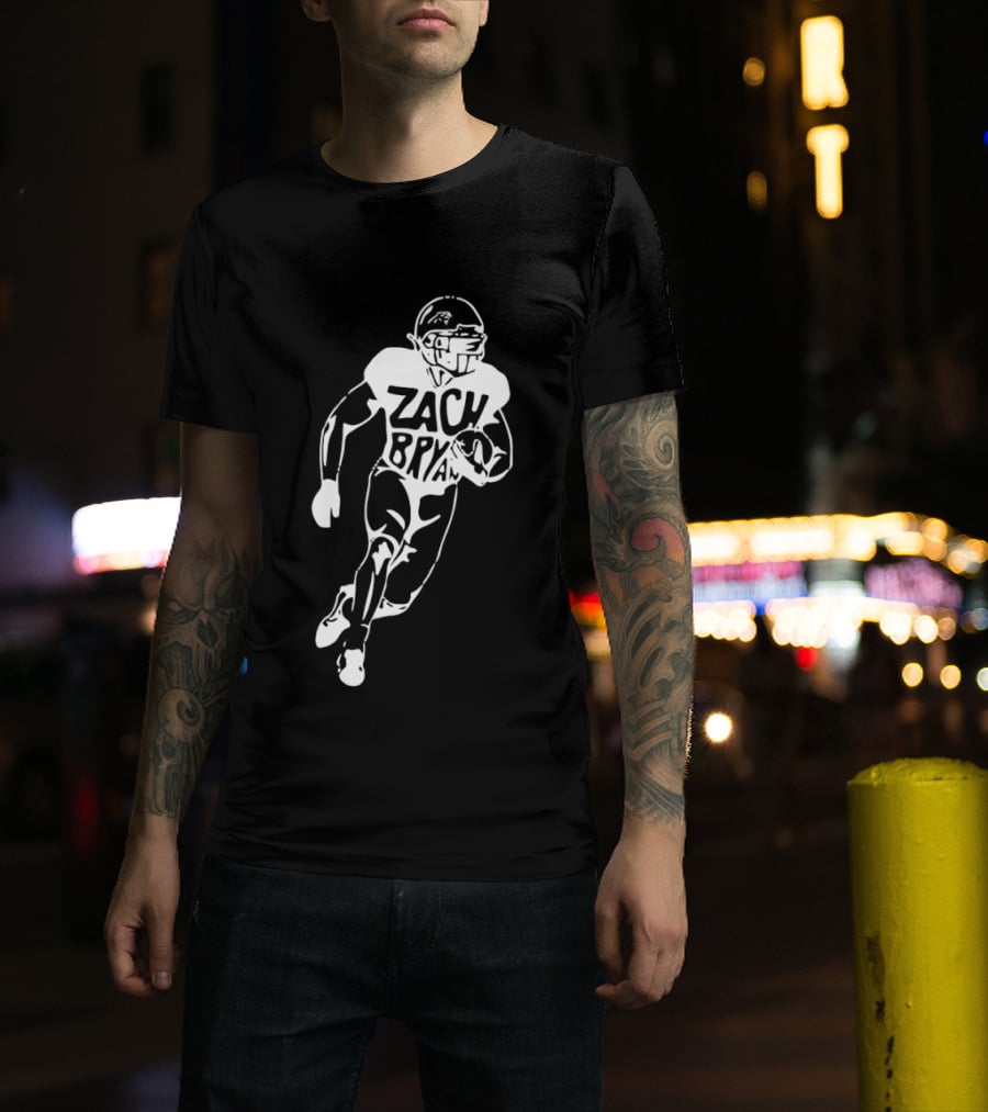 Zach Bryan With Heaven On Tour 2026 Bank Of America Stadium T-Shirt