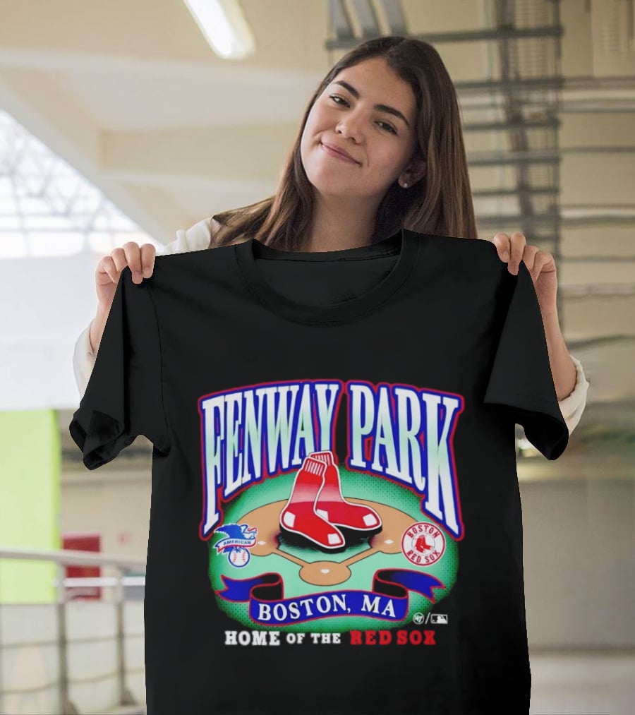 Boston Red Sox Fenway Park Boston MA Home Of The Red Sox American League 2026 T-Shirt