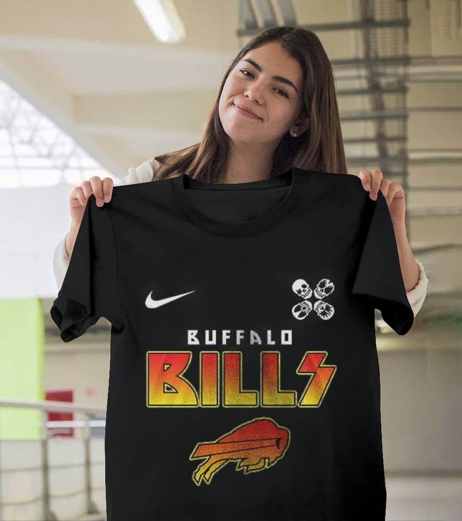 Buffalo Bills Rock And Roll All Nite Abbey Road T-Shirt