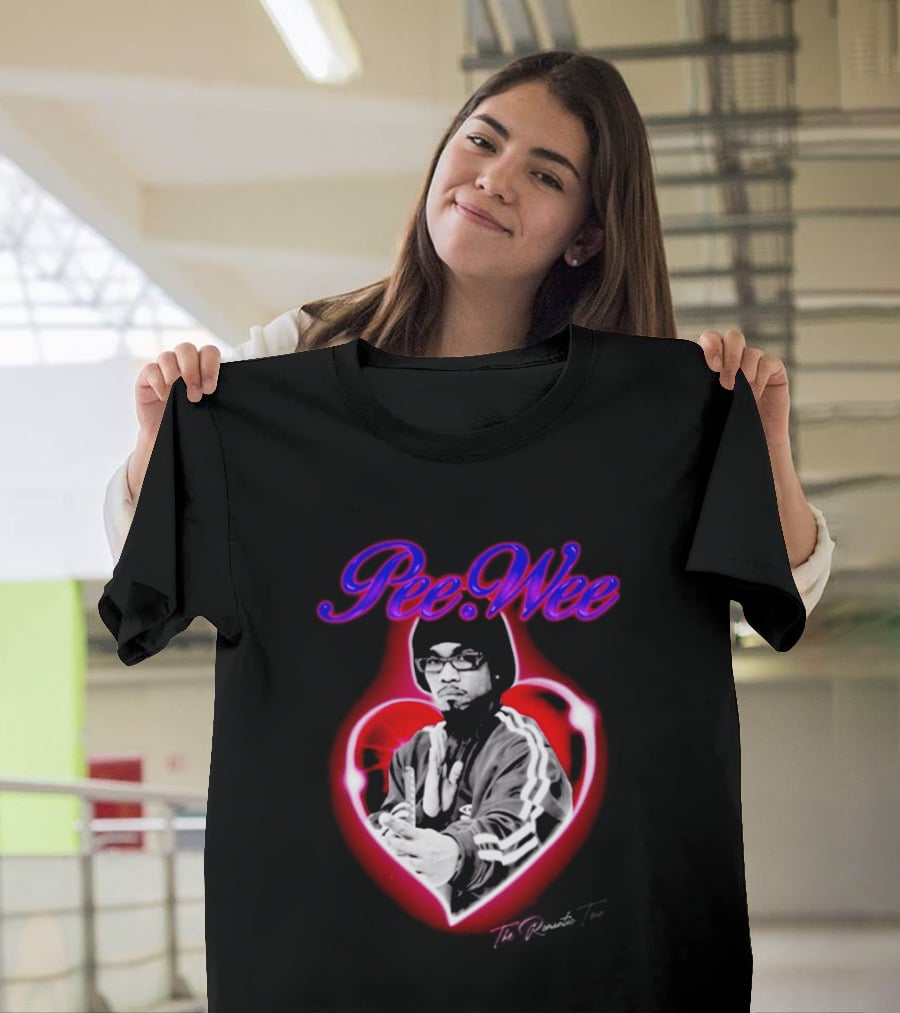 Pee Wee Heart Tour 2026 Anderson Paak Live Performance T-Shirt
