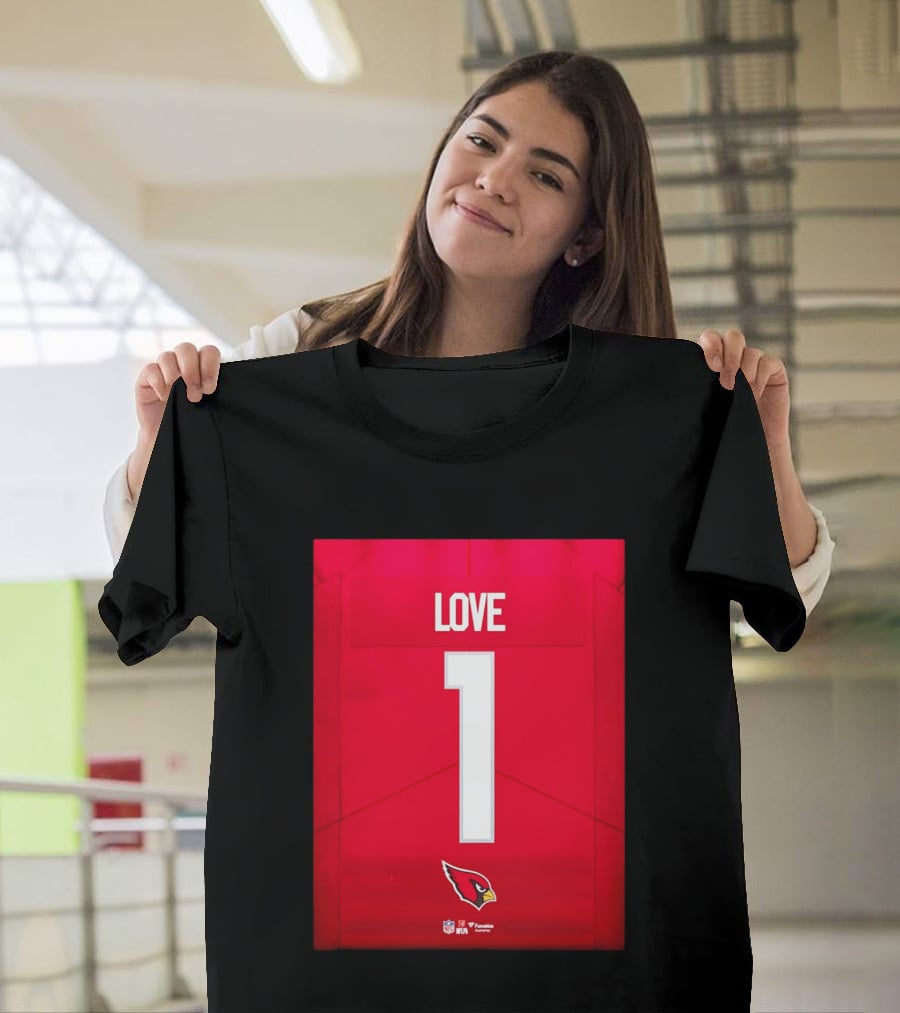 Arizona Cardinals 2026 Draft Love 1 Jersey T-Shirt