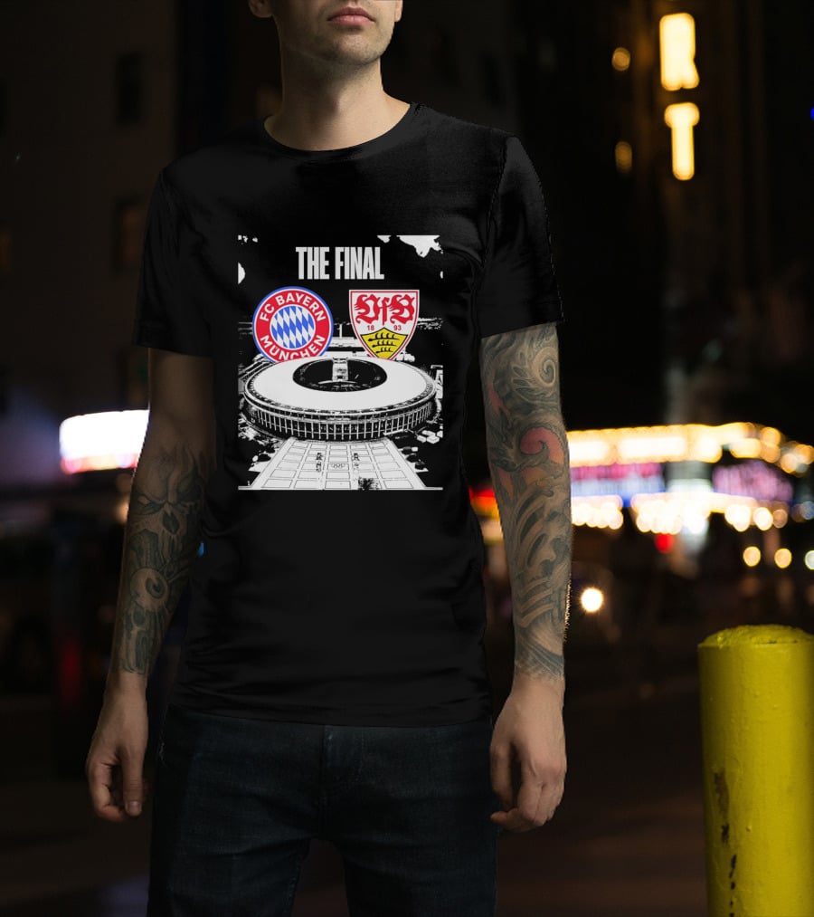 FC Bayern München Vs VfB Stuttgart The Final DFB Pokal 2026 T-Shirt