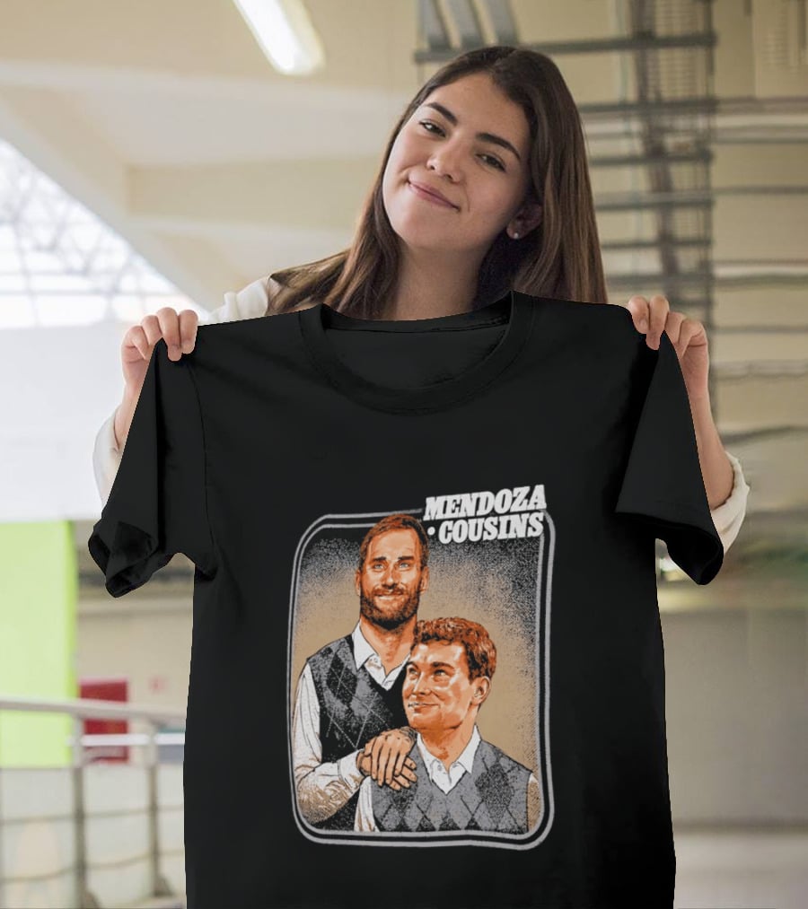 Mendoza Cousins Duo Sweater Vest Pairing T-Shirt