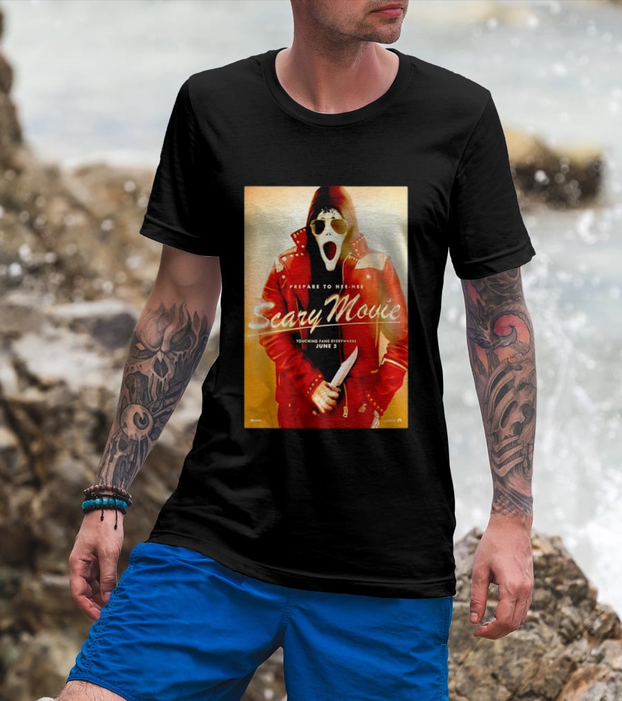 Scary Movie Prepare To Hee Hee Touching Fans Everywhere June 5 Michael T-Shirt