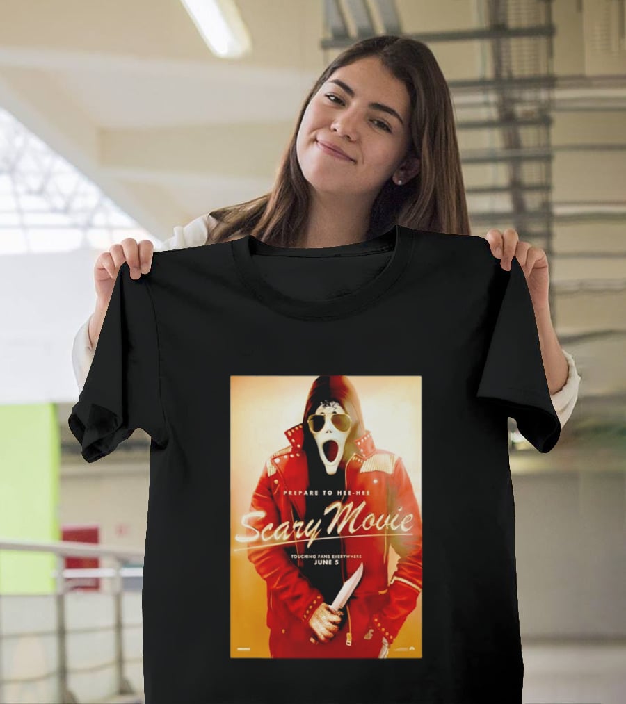 Scary Movie Prepare To Hee Hee Touching Fans Everywhere June 5 Michael T-Shirt