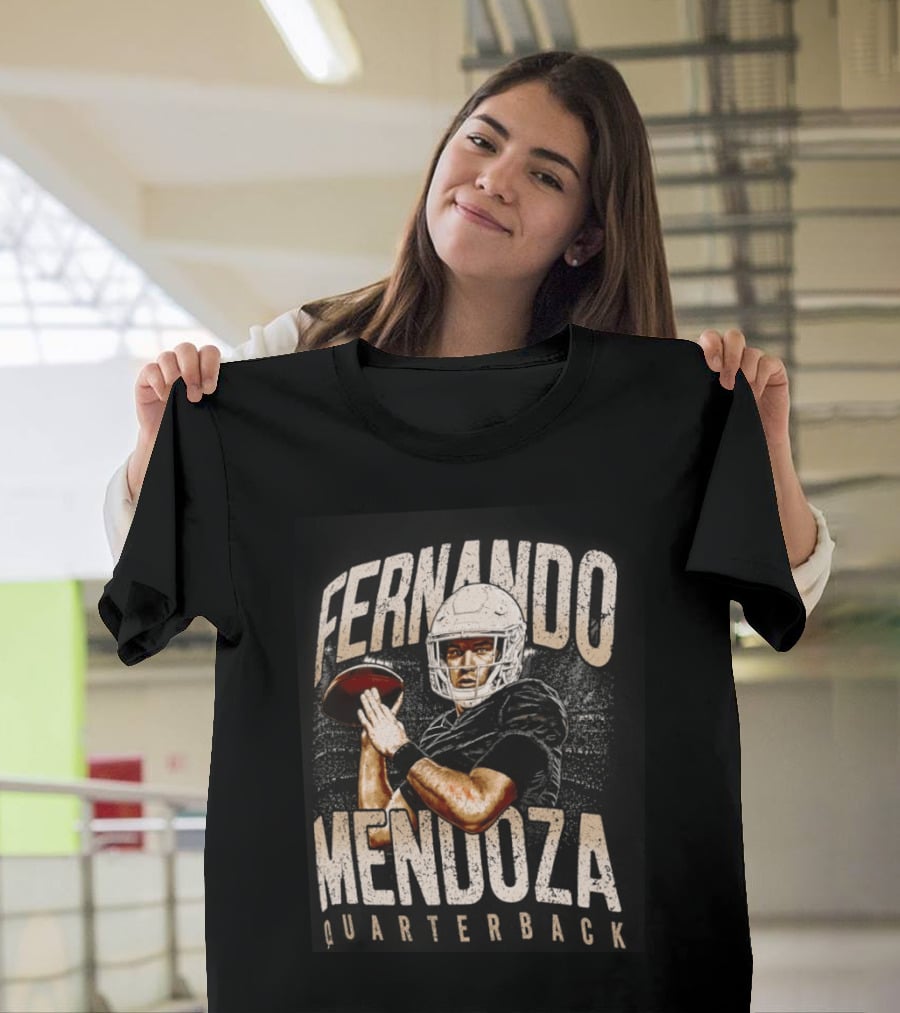 Fernando Mendoza Las Vegas Raiders Quarterback 2026 Draft T-Shirt