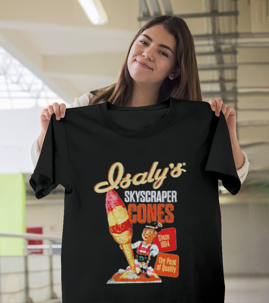 Isaly's Skyscraper Cones Since 1904 The Peak Of T-Shirt