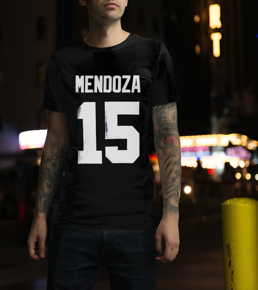 Mendoza 15 Las Vegas Raiders T-Shirt