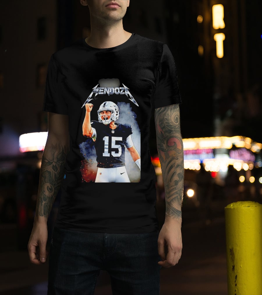 Mendoza Las Vegas Raiders 2026 Draft Fan Gear T-Shirt