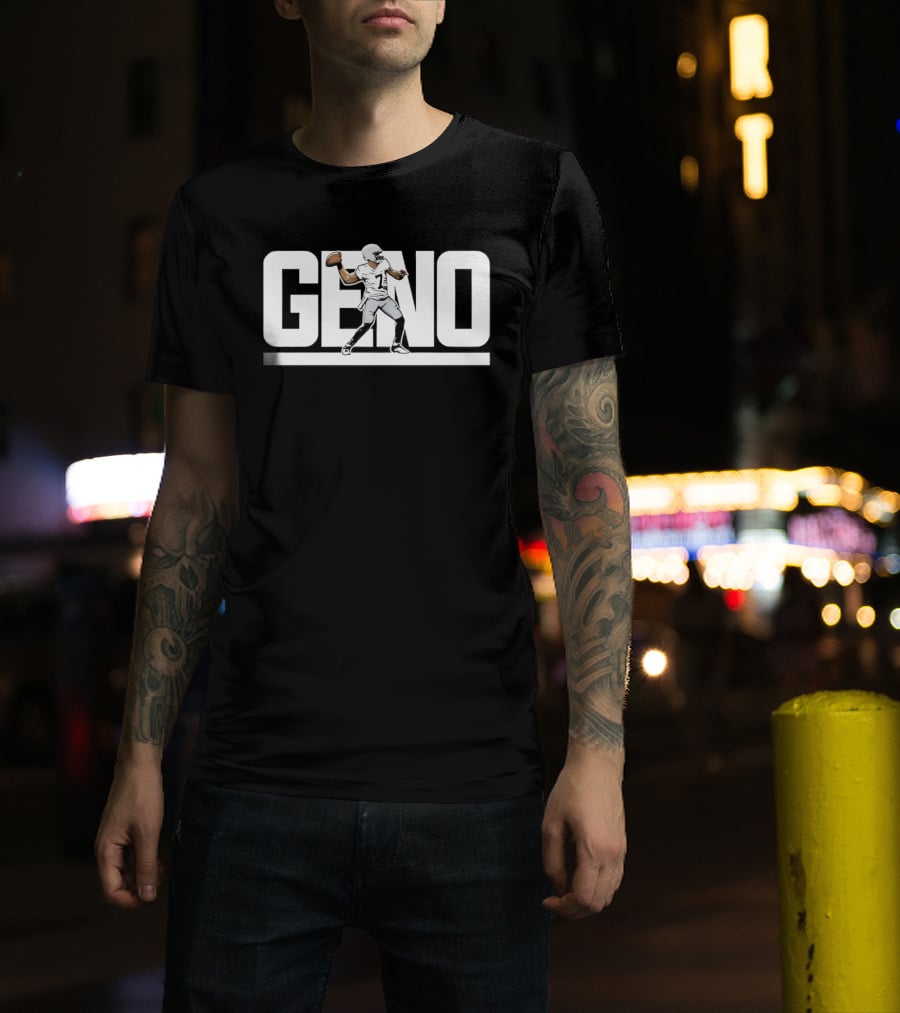 Geno Smith Las Vegas Football Quarterback Action T-Shirt
