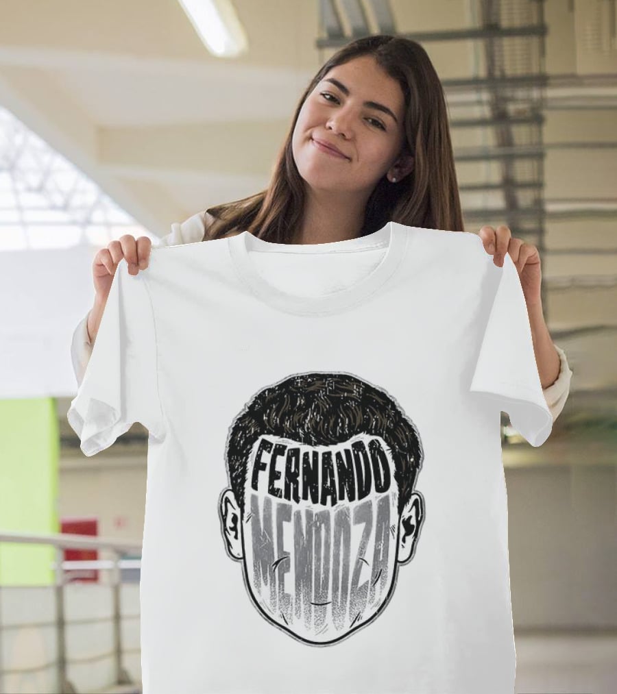 Fernando Mendoza Las Vegas Raiders NHL Face T-Shirt