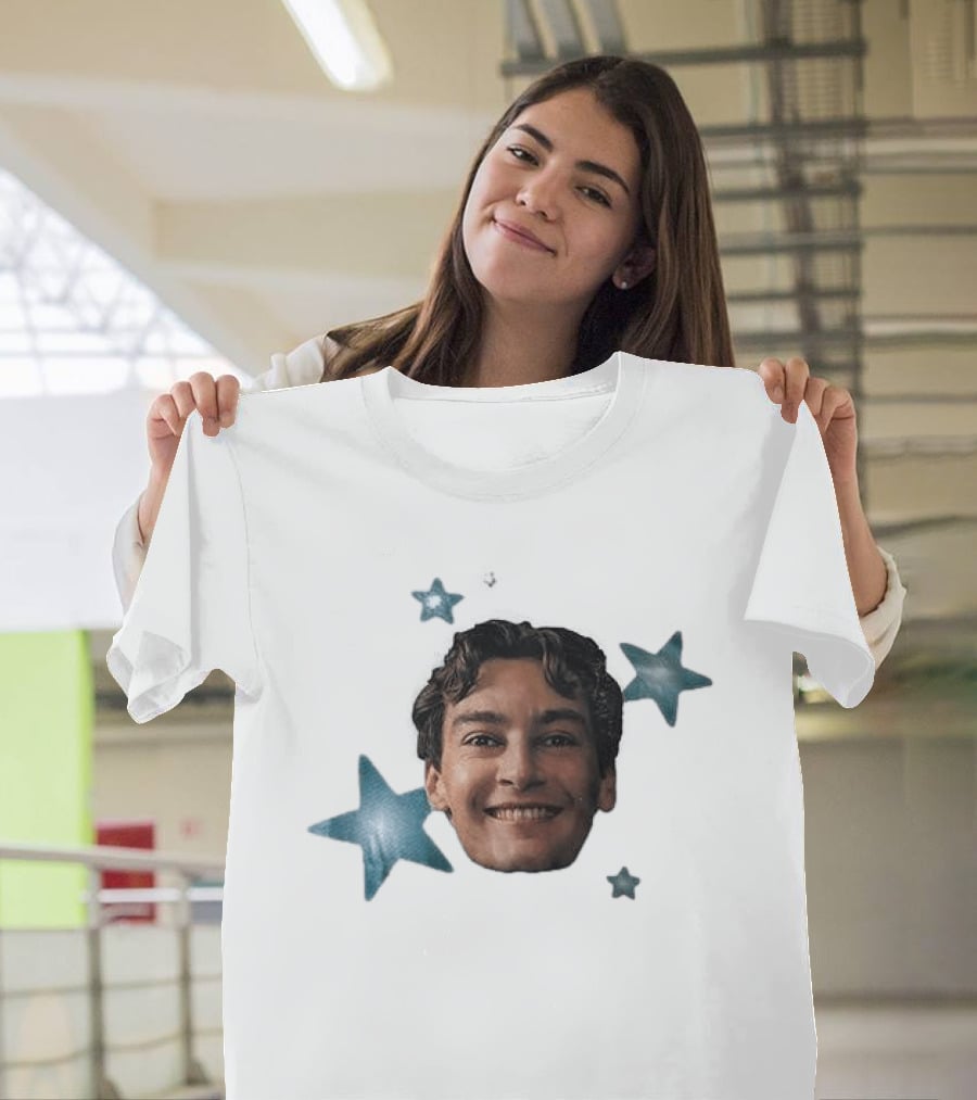 George Sixty Three Starry Smiling Face T-Shirt