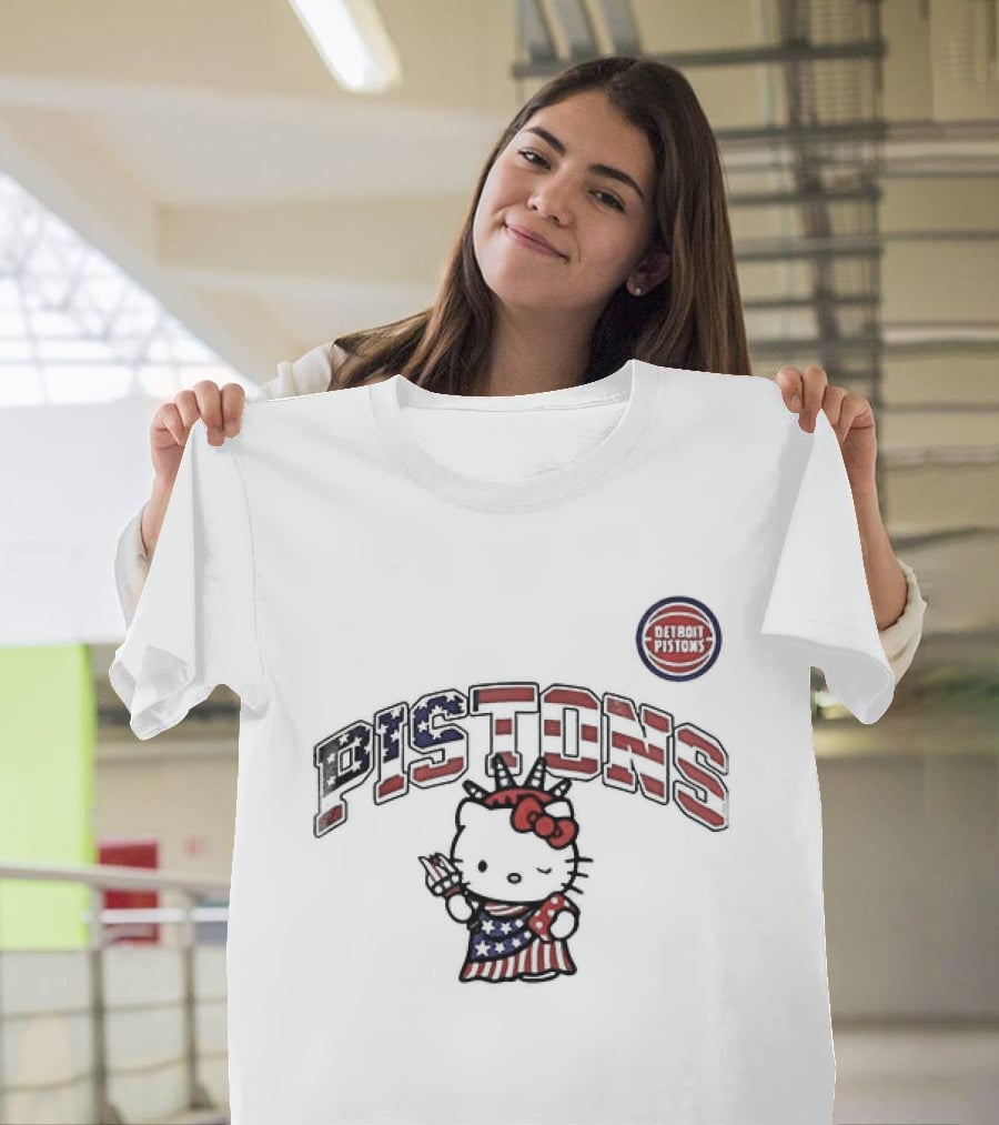 Golden State Warriors X Hello Kitty Independence Day Party Like It’s 1776 T-Shirt