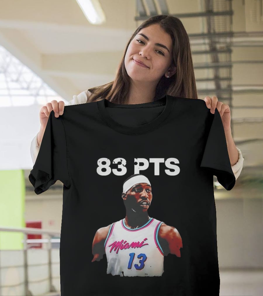 Bam Adebayo 83 PTS Miami 13 T-Shirt