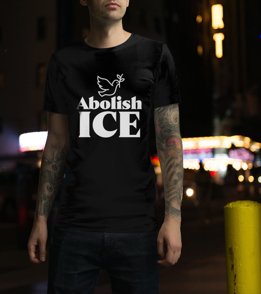 Abolish ICE 2026 Dove And Peace T-Shirt