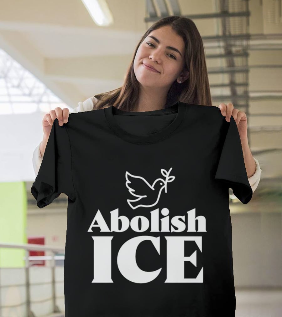 Abolish ICE 2026 Dove And Peace T-Shirt