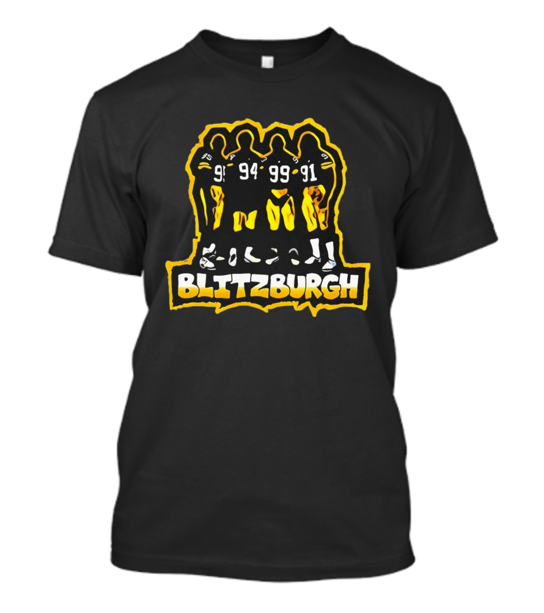 Pittsburgh Steelers Blitzburgh 95 94 99 91 T-Shirt