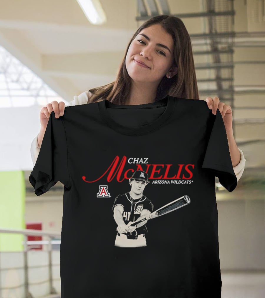 Chaz McNelis Arizona Wildcats Baseball NCAA Legacy T-Shirt