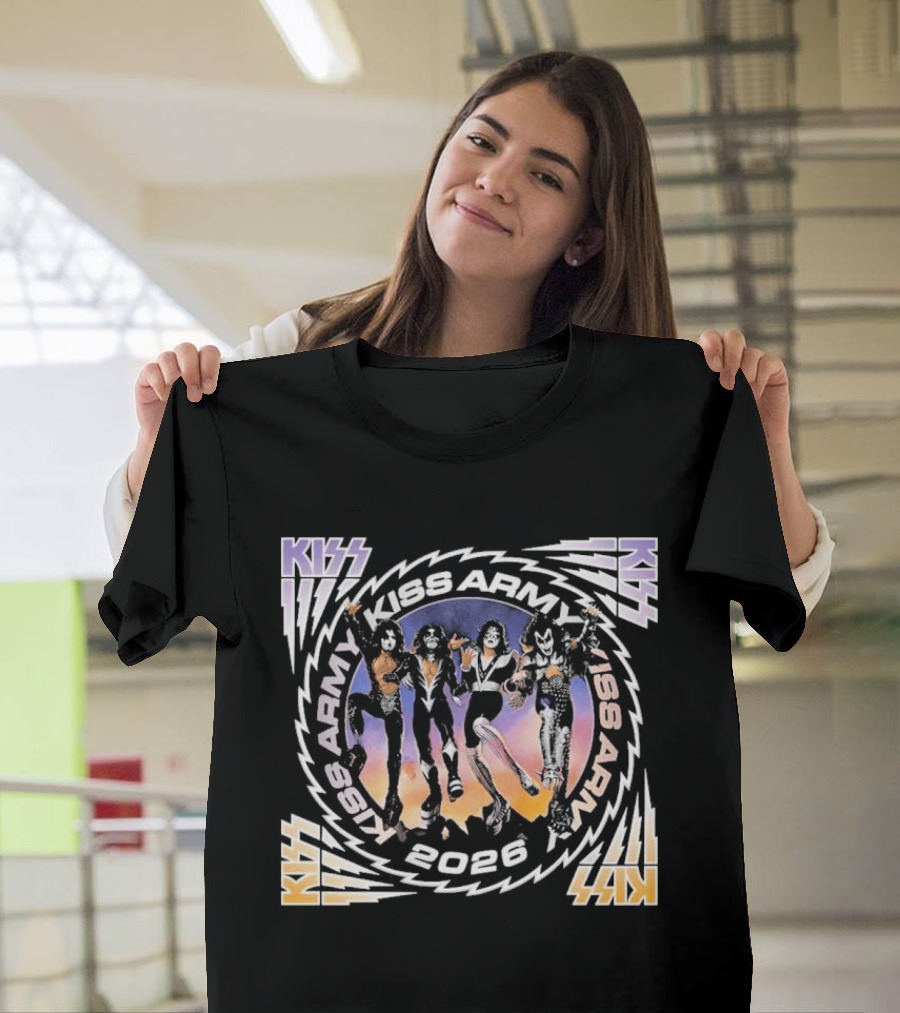 Kiss Army 2026 Vip Membership Exclusive T-Shirt