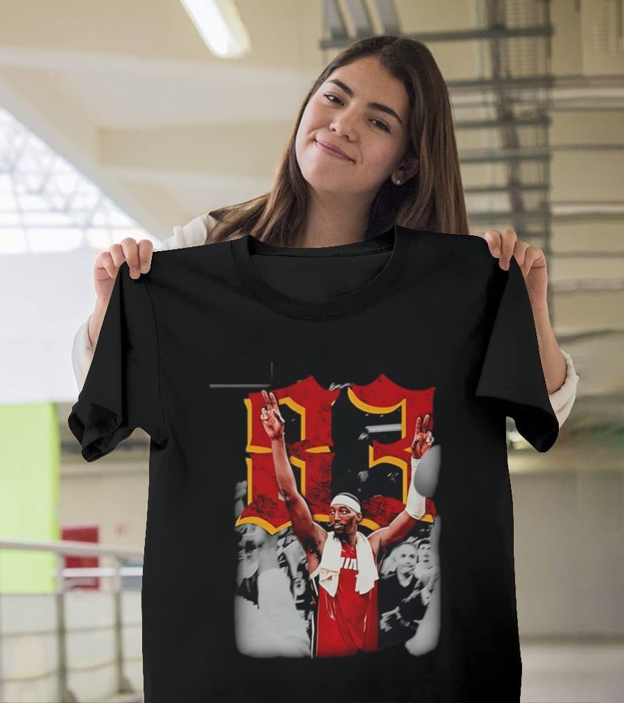 Miami Heat Bam Adebayo 13 Fan Collage T-Shirt