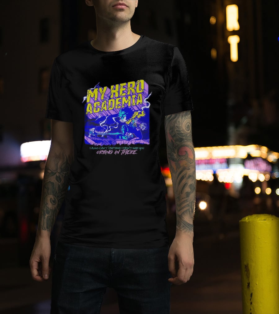 My Hero Academia Izuku Midoriya Crying In There Tomura Shigaraki T-Shirt