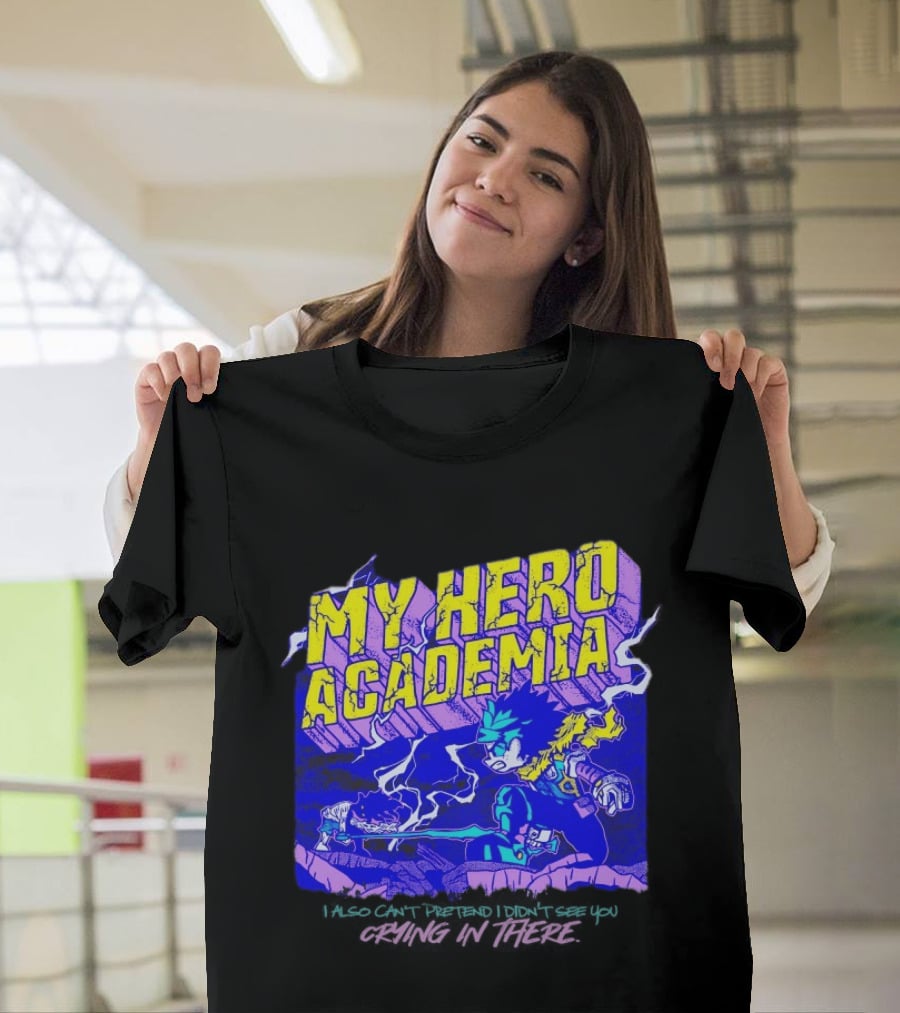 My Hero Academia Izuku Midoriya Crying In There Tomura Shigaraki T-Shirt