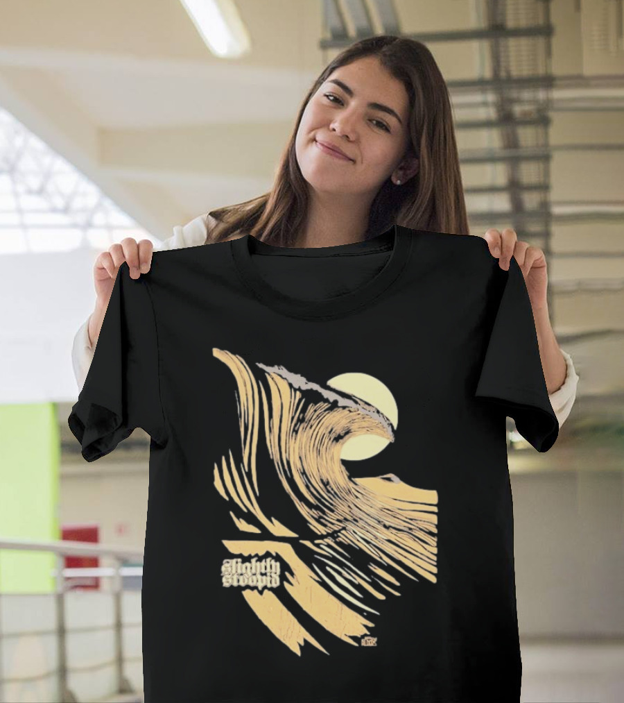 Slightly Stoopid Coffee Surf Co Alders Wave Art Vintage Sun T-Shirt