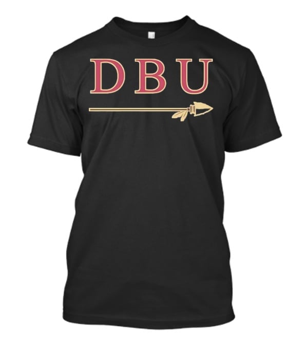 DBU Florida State Seminoles Arrow Spearhead Football T-Shirt