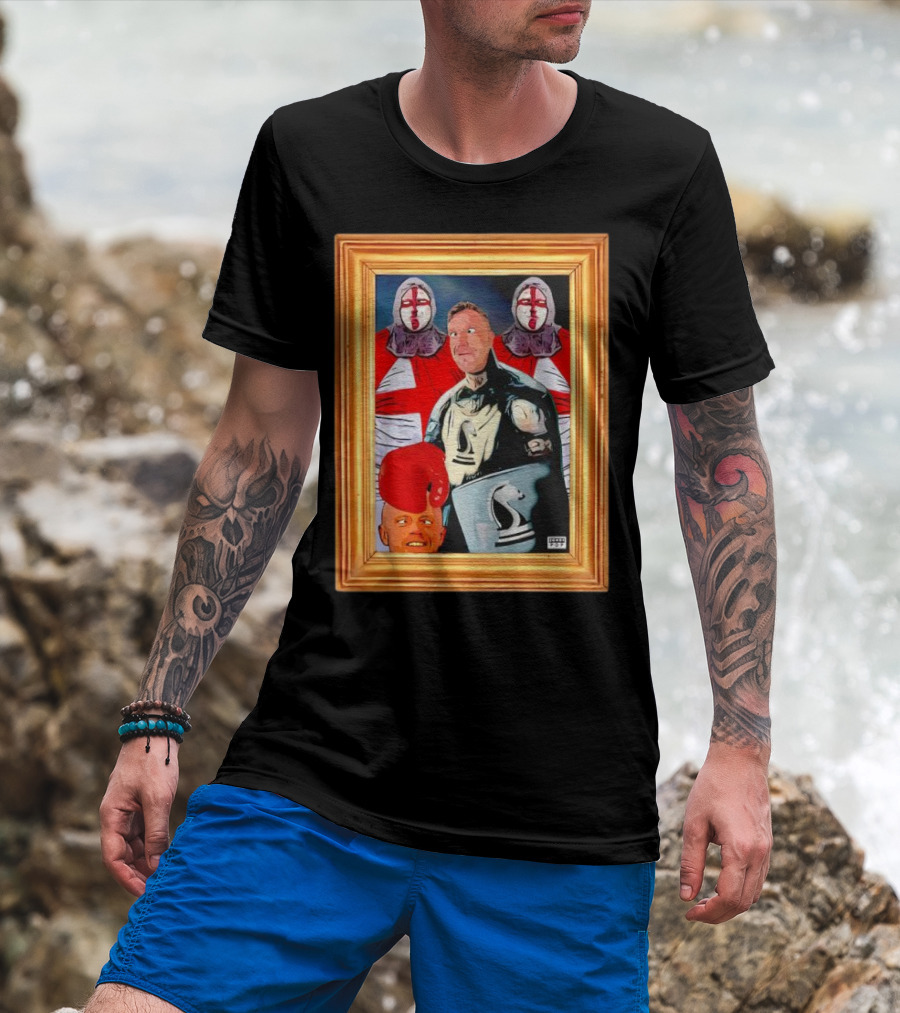 Bell Ends Of The Realm Knight Shield Boxing Legend T-Shirt