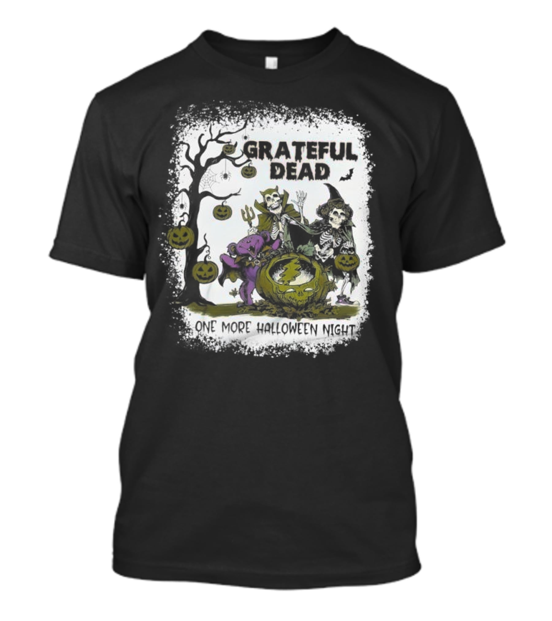 Grateful Dead One More Halloween Night 2025 Funny T-Shirt