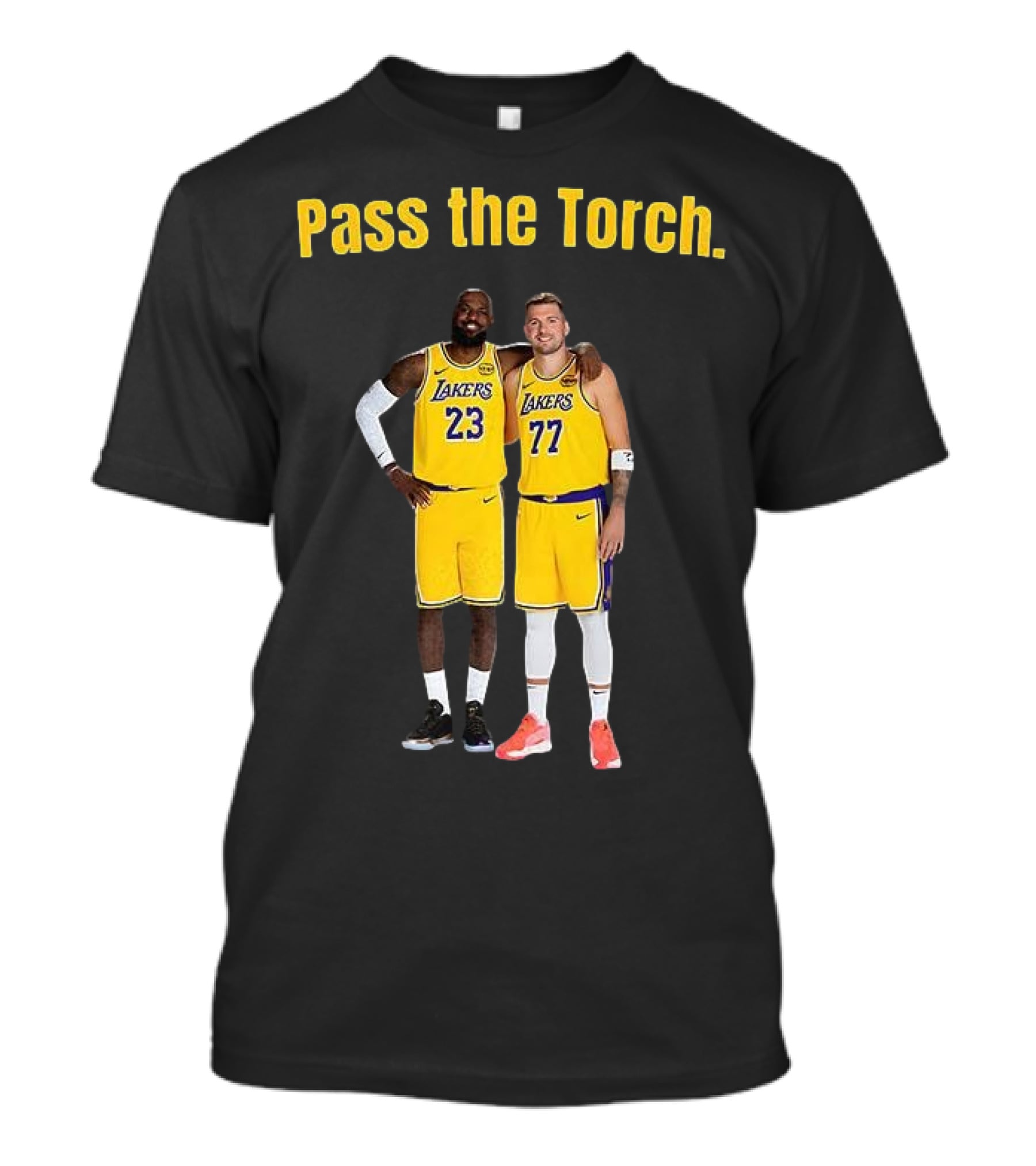 Lakers 23 And 77 Pass The Torch T-Shirt