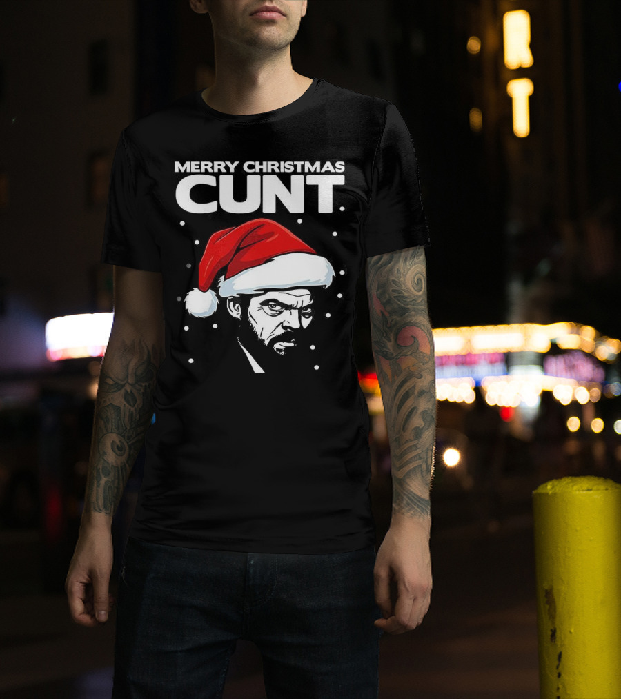 Merry Christmas Cunt Tyrion Lannister Santa Hat A Song Of Ice And Fire T-Shirt