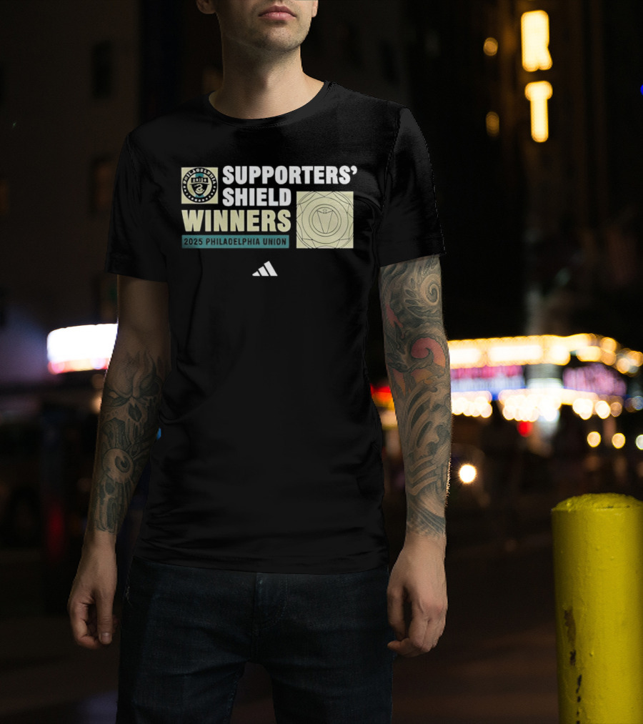 Supporters’ Shield Winners 2025 Philadelphia Union T-Shirt