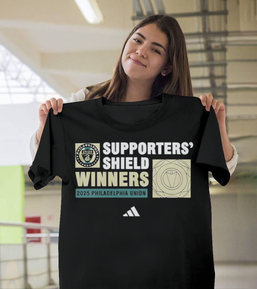 Supporters’ Shield Winners 2025 Philadelphia Union T-Shirt