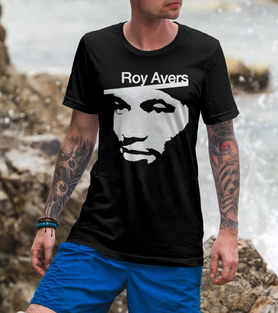 Roy Ayers Iconic Face Design T-Shirt