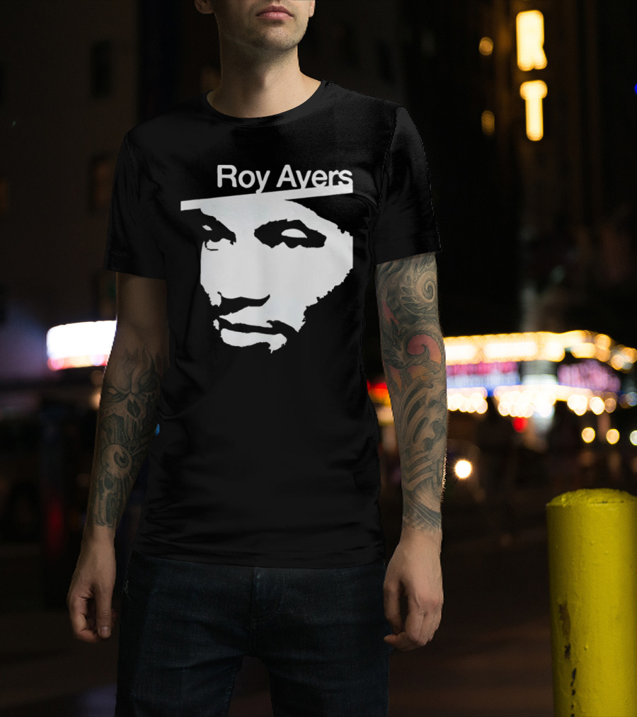 Roy Ayers Iconic Face Design T-Shirt