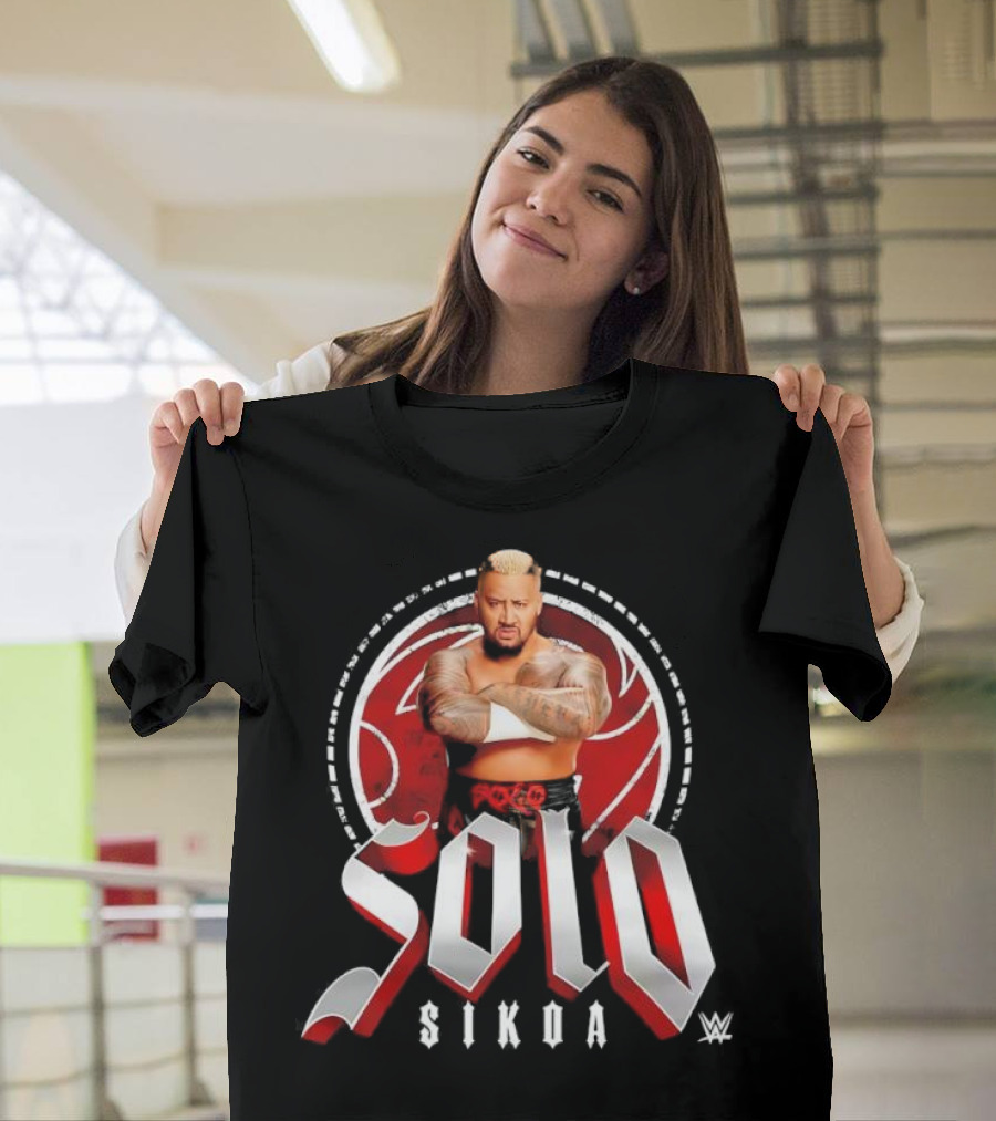 Solo Sikoa Tribal Wrestling Circle T-Shirt