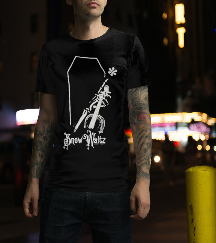 Lindsey Stirling Snow Waltz Coffin And Violin Snowflake T-Shirt