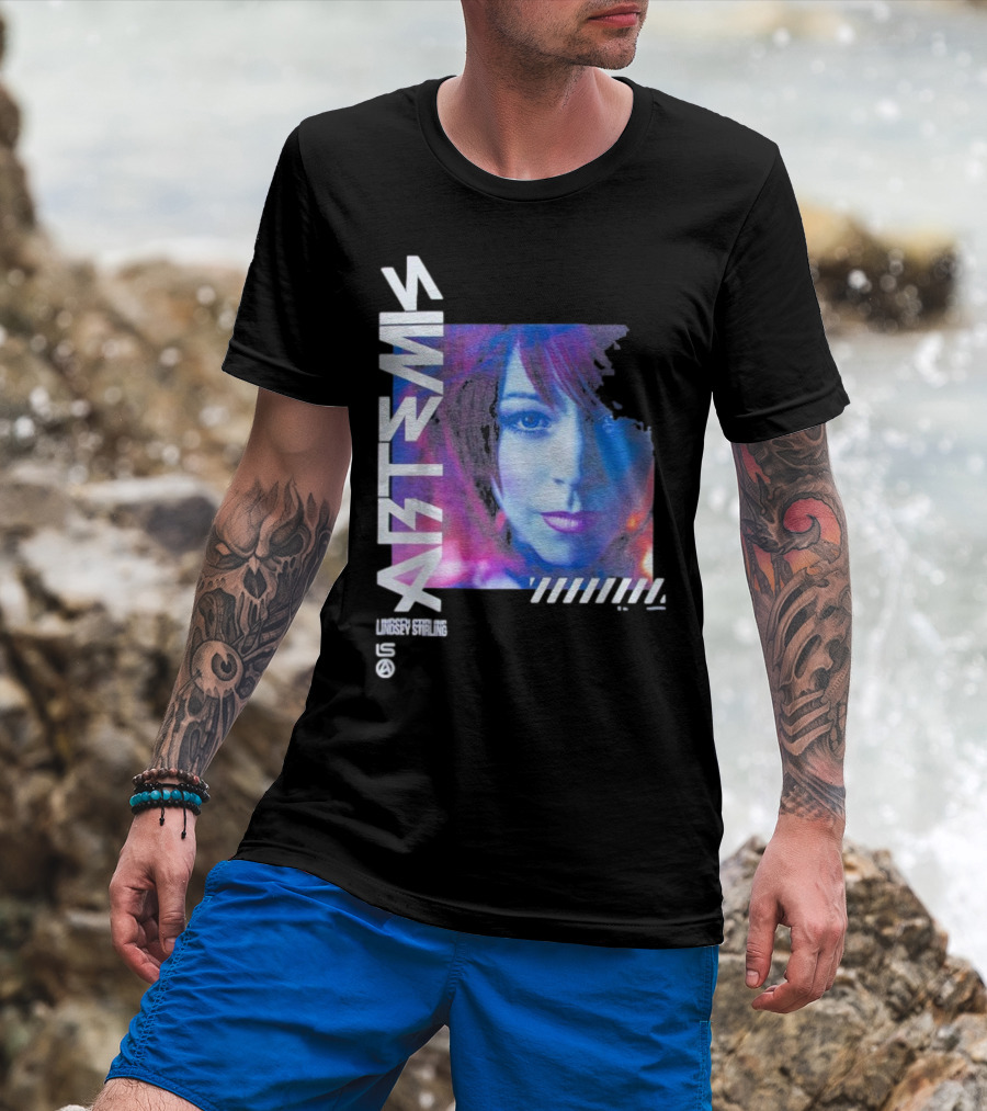 Lindsey Stirling Artemis Vertical Portrait T-Shirt