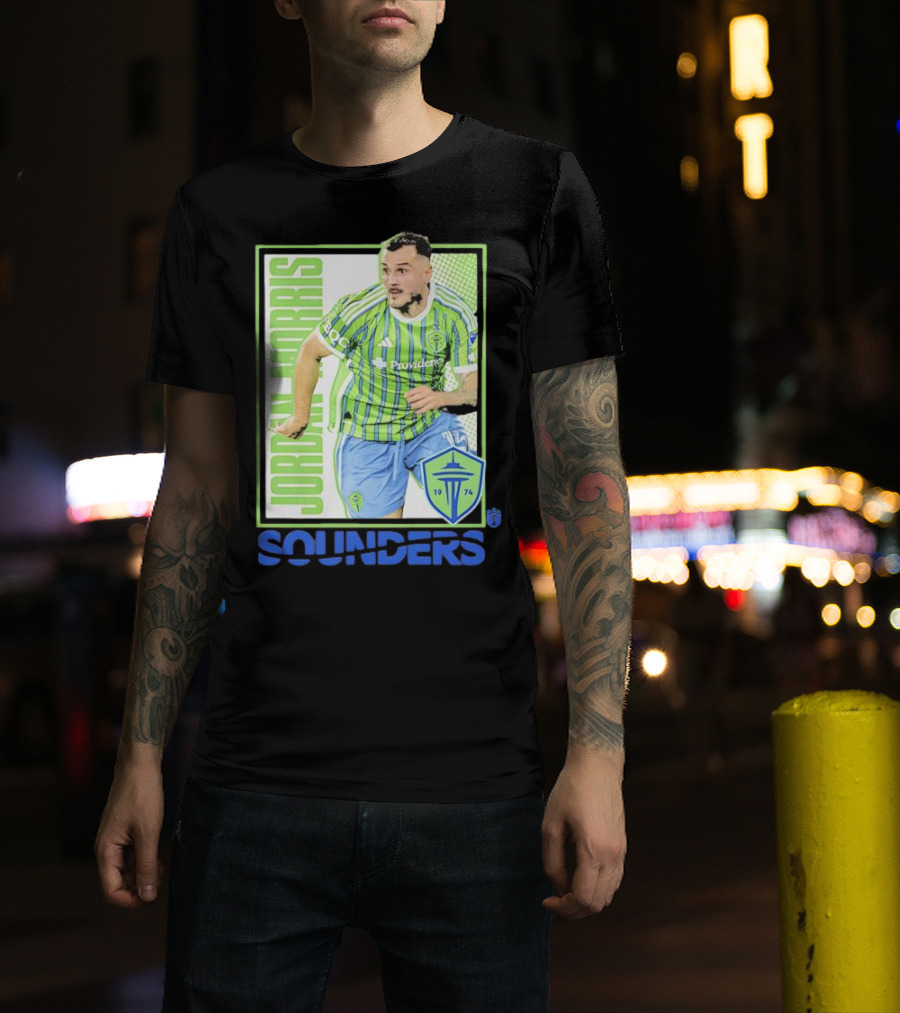 Seattle Sounders FC Jordan Morris 1974 Providence Ultras Image T-Shirt