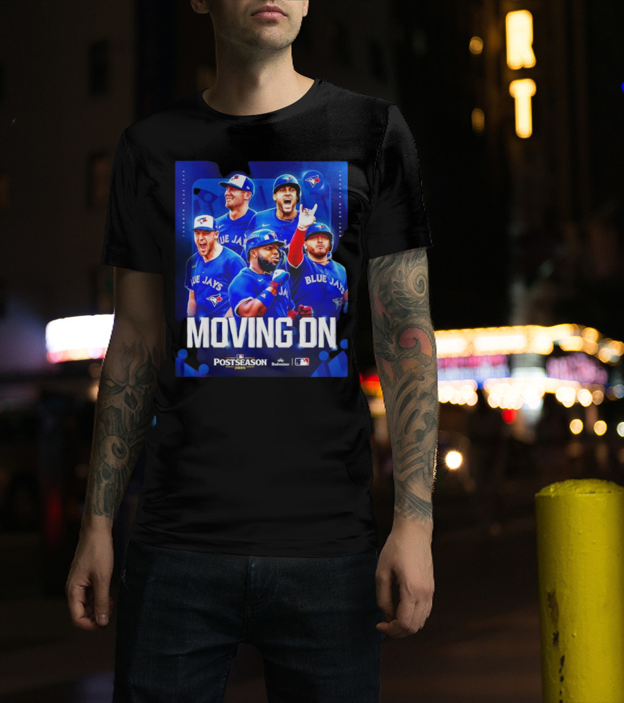 Toronto Blue Jays Moving On Postseason 2025 American League Championship Series T-Shirt