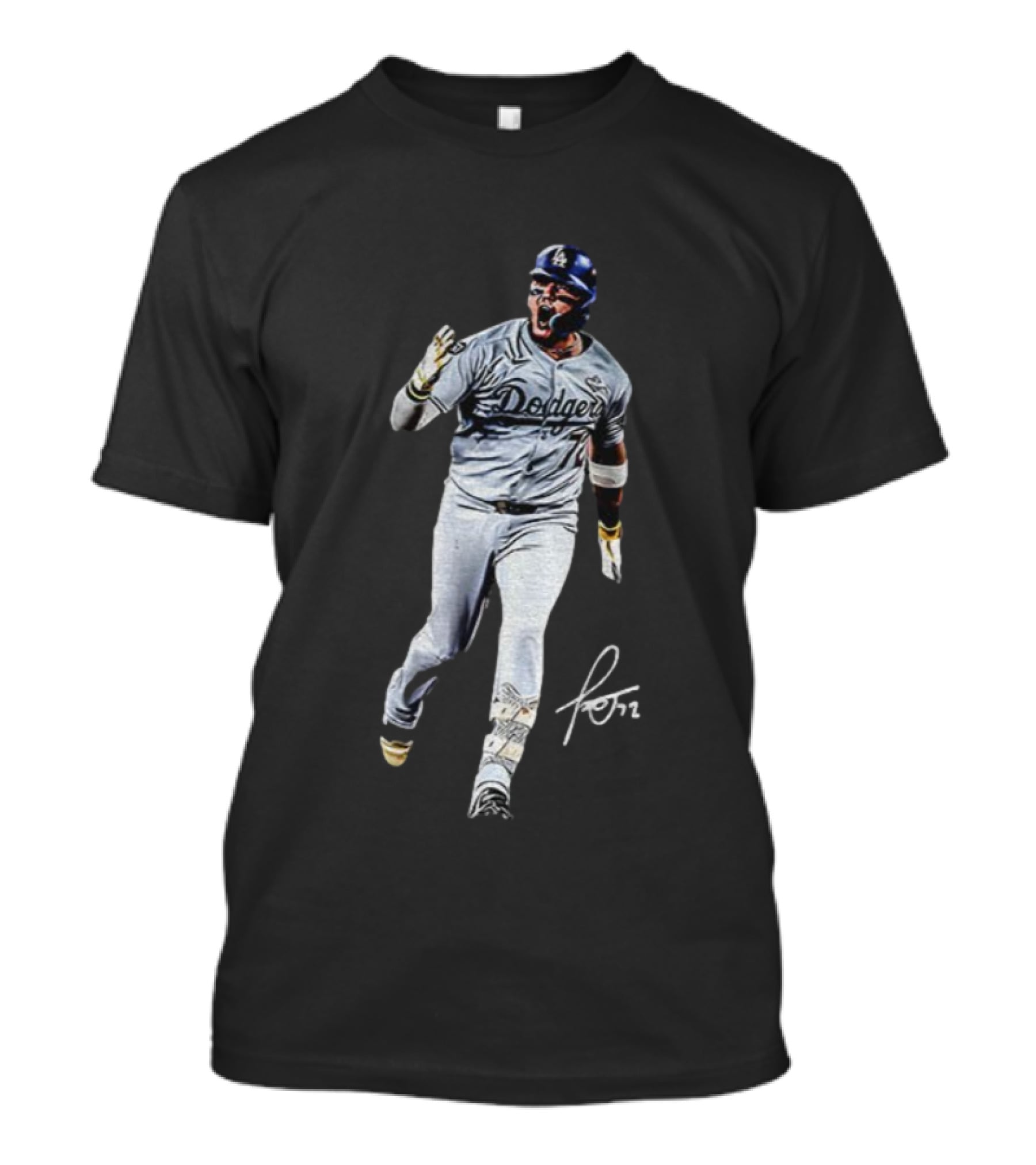 Miguel Rojas Los Angeles Dodgers MLB World Series 2025 Signature T-Shirt