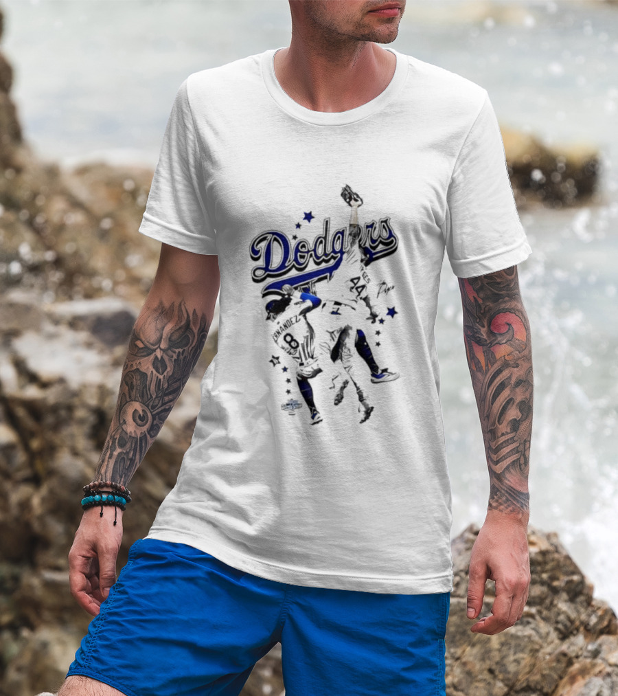Goldenknight Dodgers Champions 2025 Celebration T-Shirt